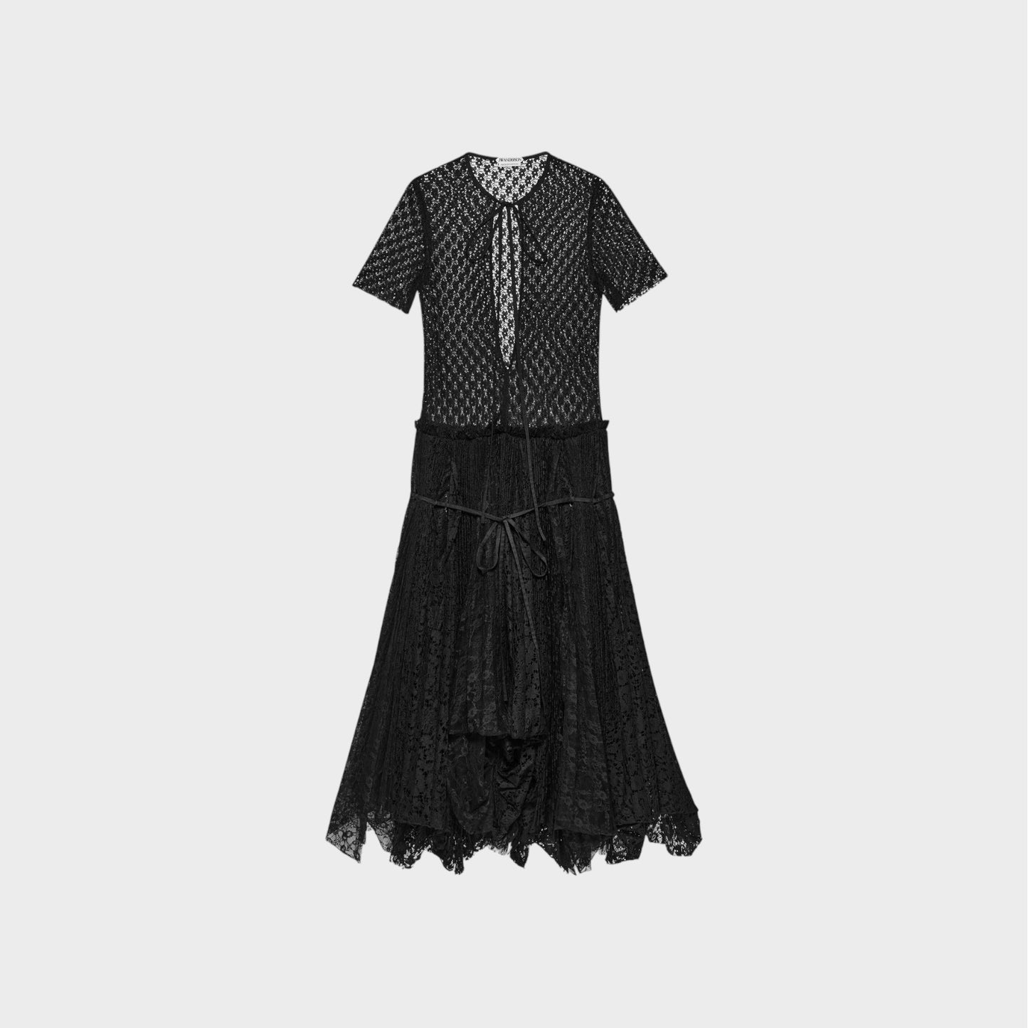 JW Anderson Mixed Lace Longline Dress