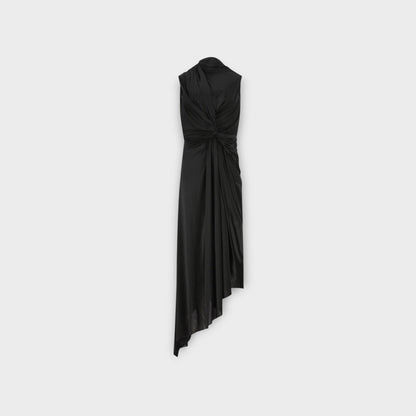 Balenciaga Asymmetric Twist Dress
