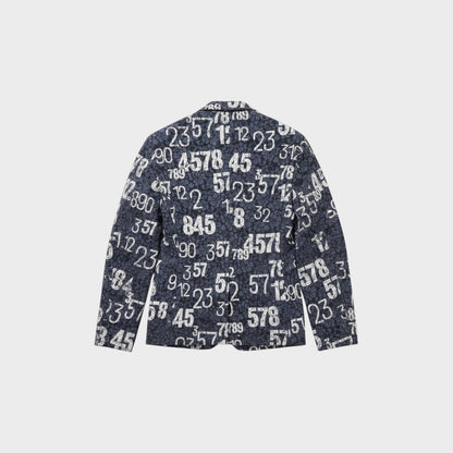 Comme des Garcons Homme Plus Lace Pigment Print Jacket