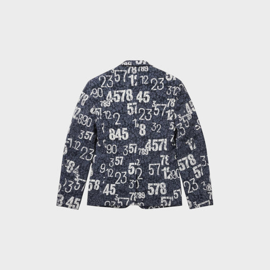 Comme des Garcons Homme Plus Lace Pigment Print Jacket