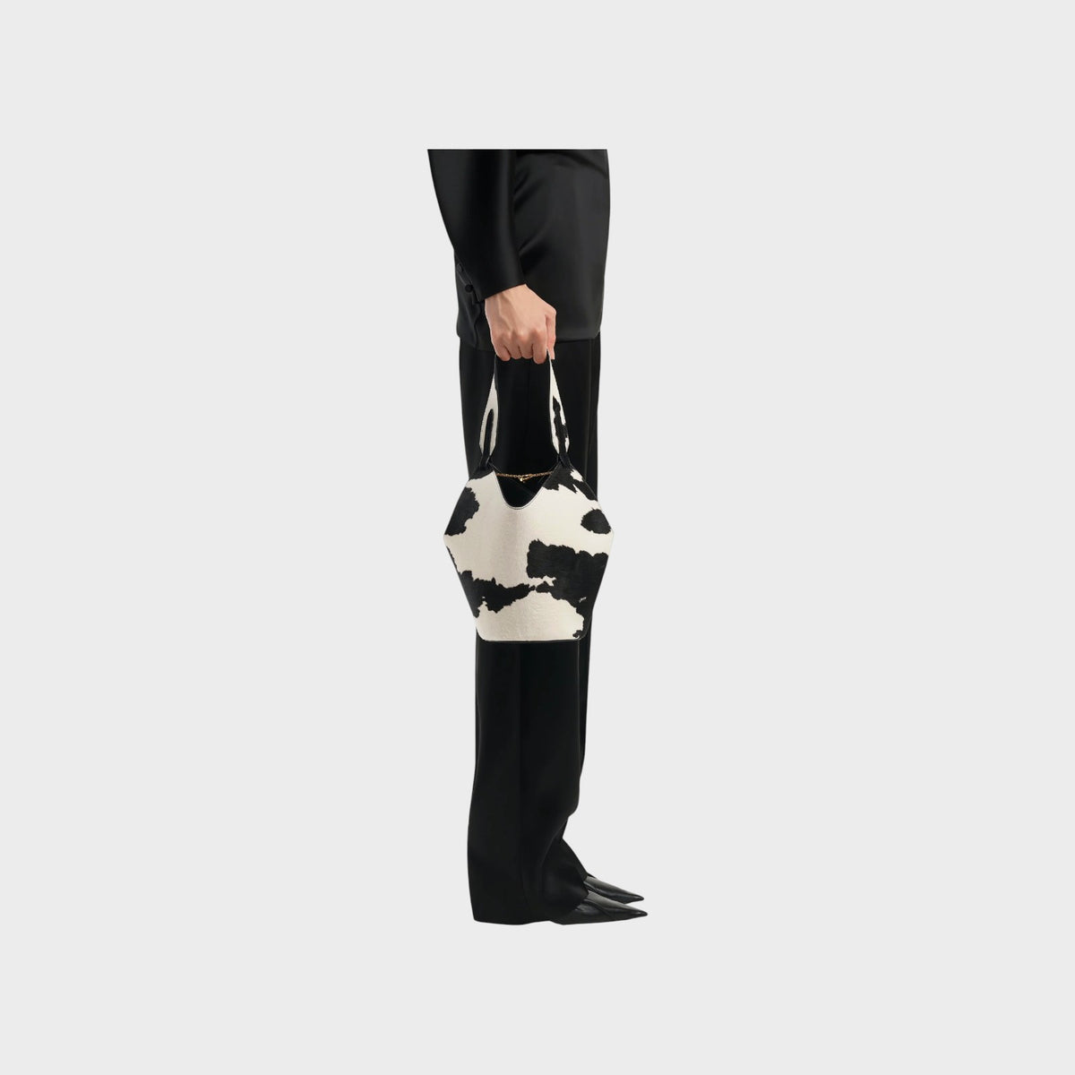 Khaite Bag Lotus Mini Calf Hair Tote Bag