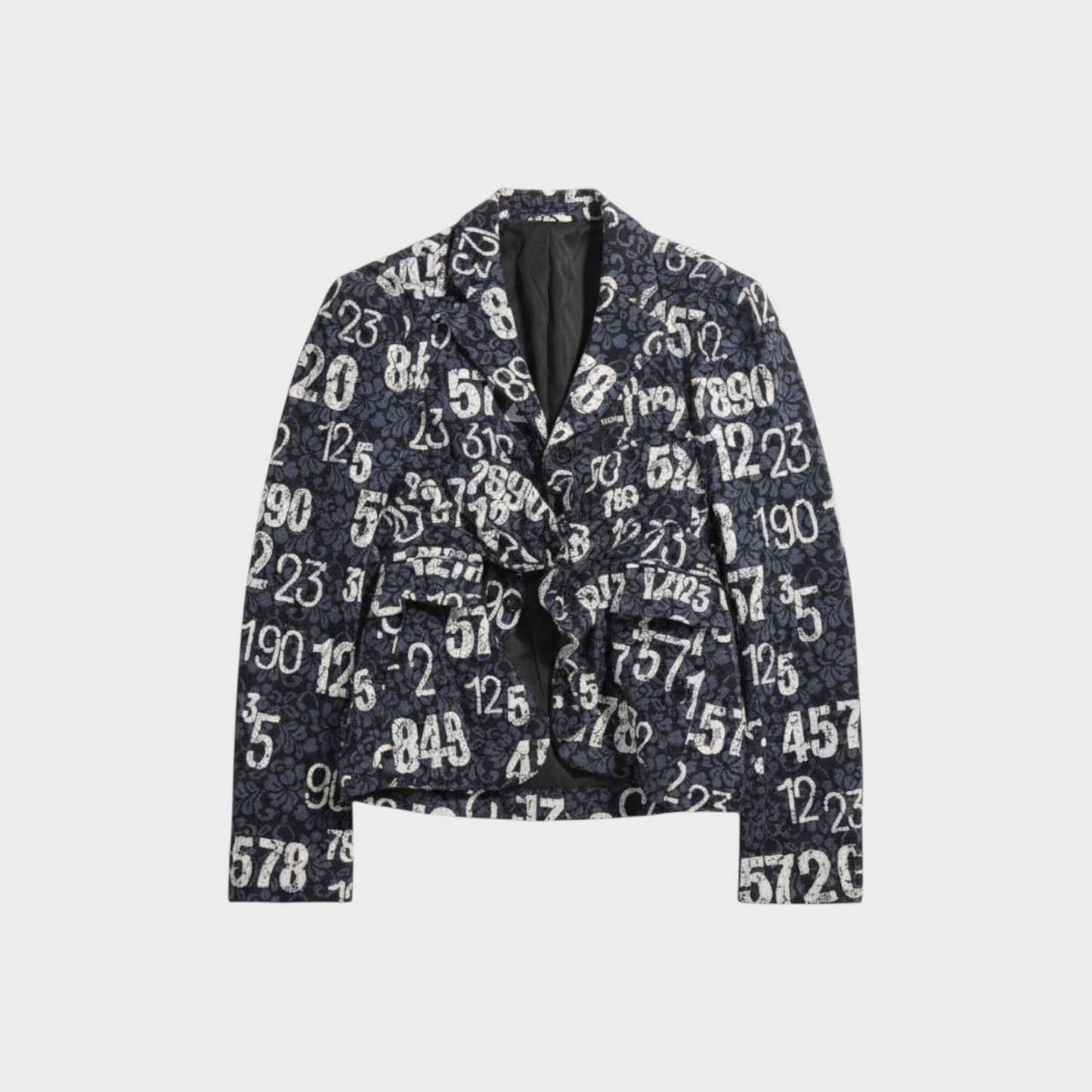 Comme des Garcons Homme Plus Lace Pigment Print Jacket