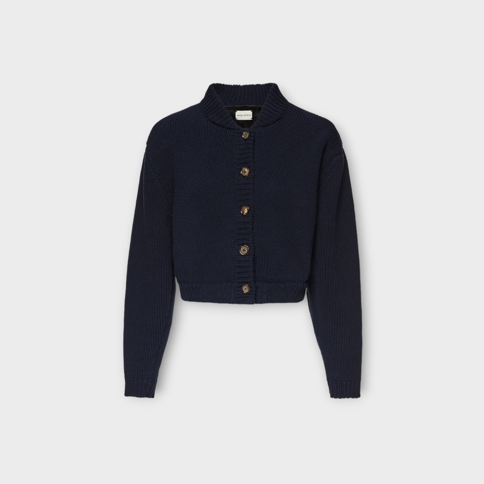 Magda Butrym Knitted Cropped Cardigan