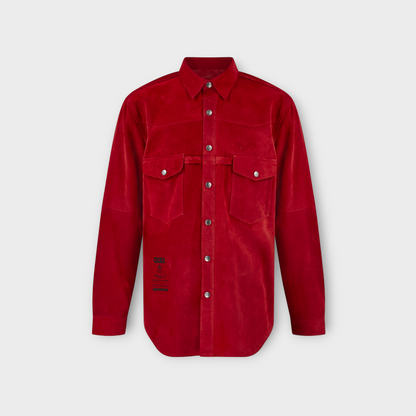 Martine Rose Suede Leather Shirt