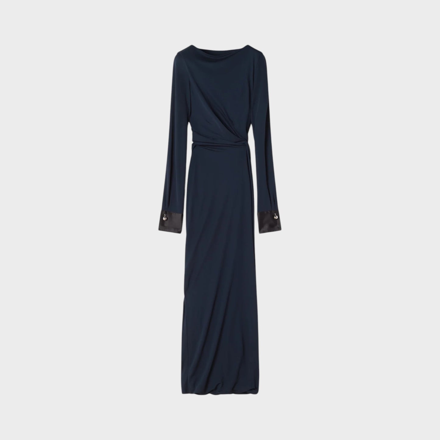 Lanvin Draped Midi Dress