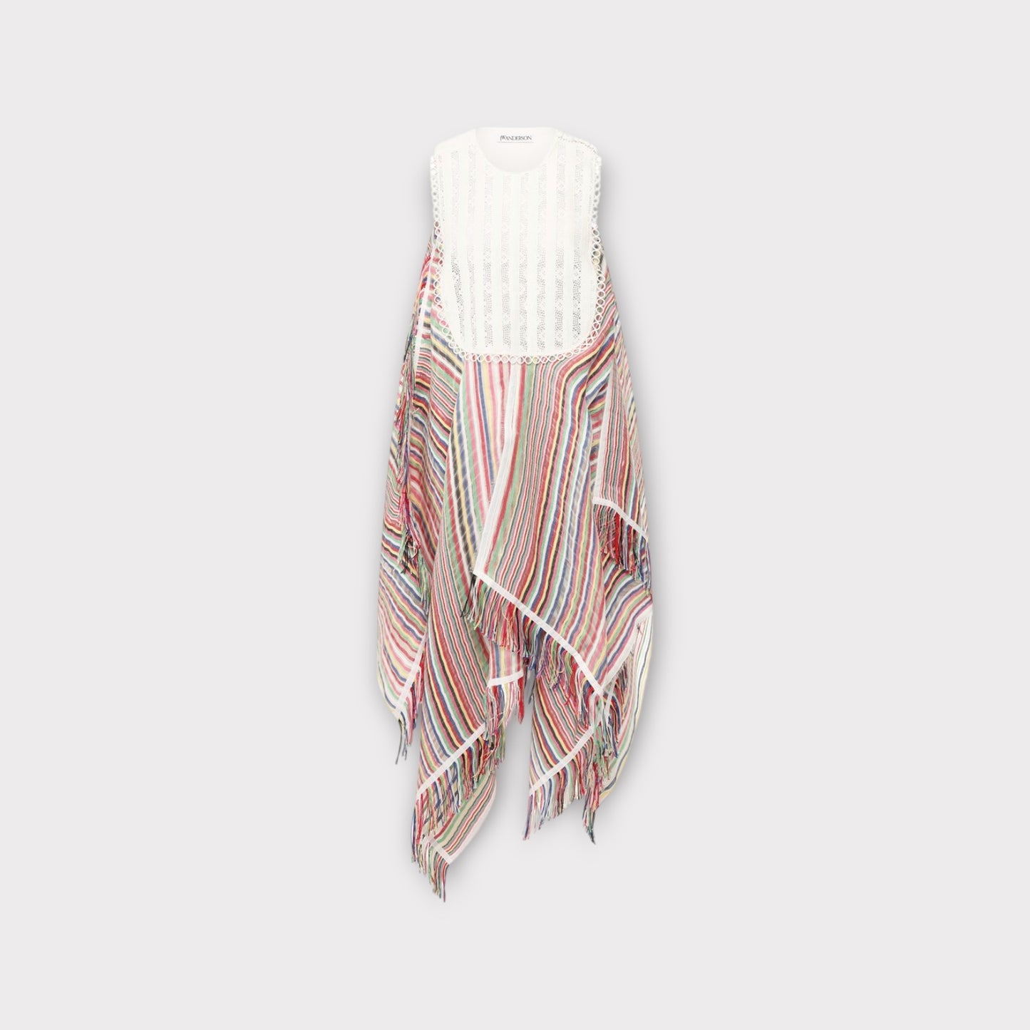 JW Anderson Striped Bib Dress
