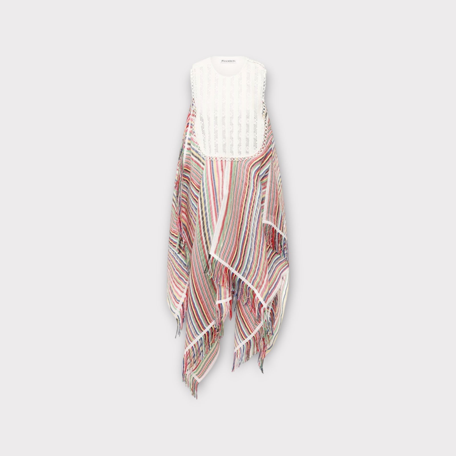 JW Anderson Striped Bib Dress