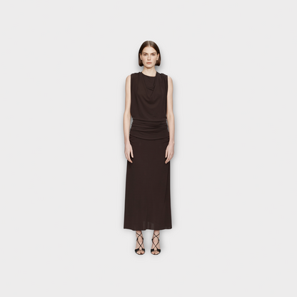 Christopher Esber Ruffled Drape Gown