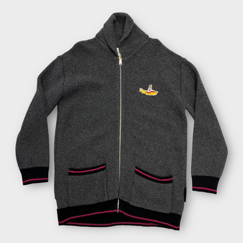 Stella McCartney Wool Oversized Beatles Band Motive Cardigan