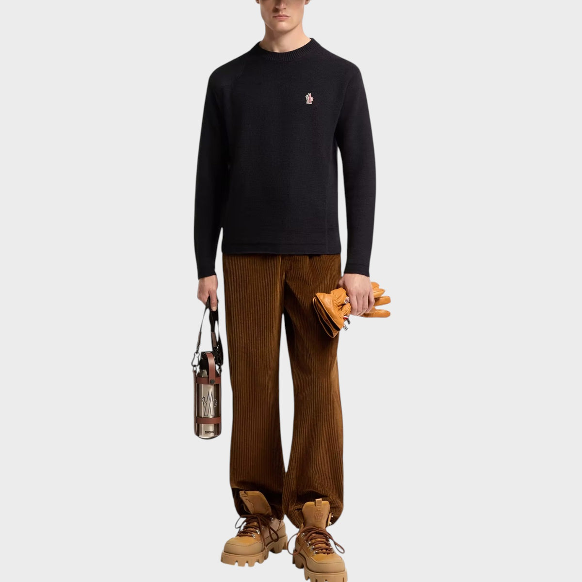 Moncler Grenoble Wool Logo Jumper