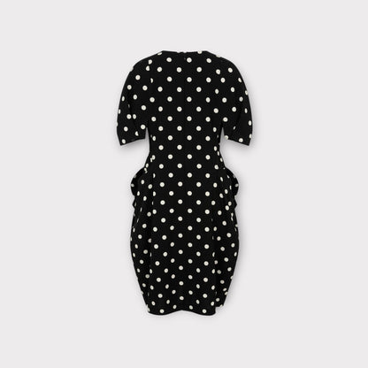 Comme des Garcons Gabardine Dot Dress