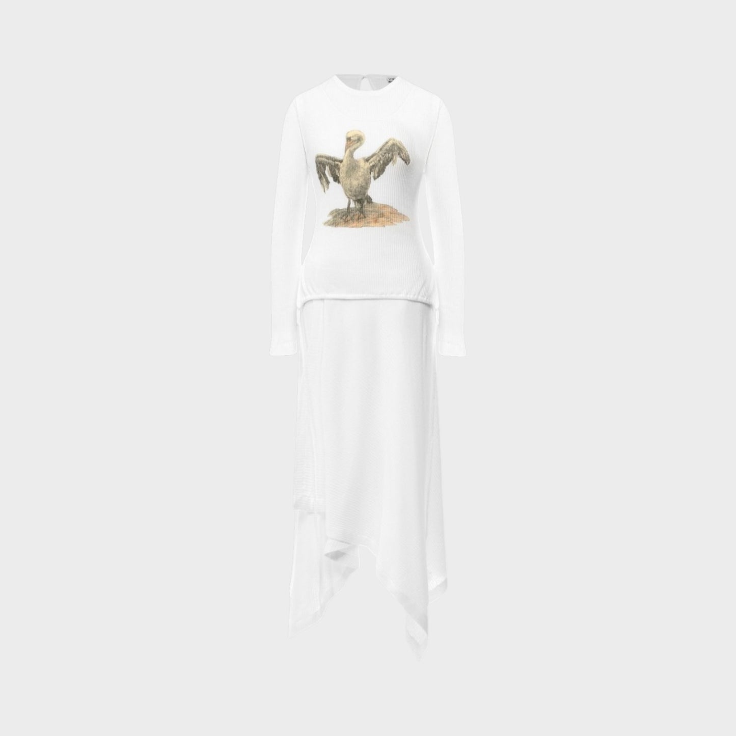 Loewe Ribbed Jersey Dress