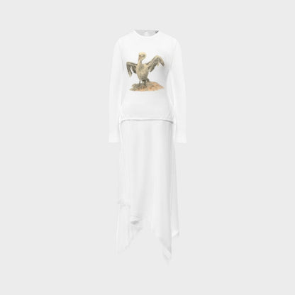 Loewe Ribbed Jersey Dress