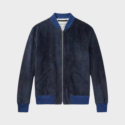 Loewe Suede Bomber Jacket