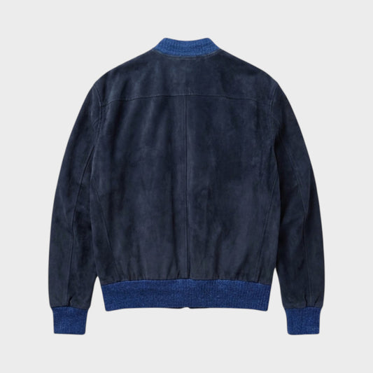 Loewe Suede Bomber Jacket