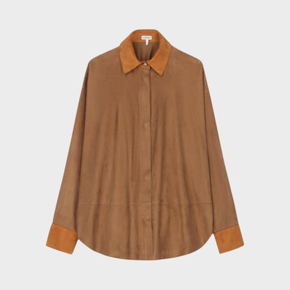 Loewe Suede Leather Shirt