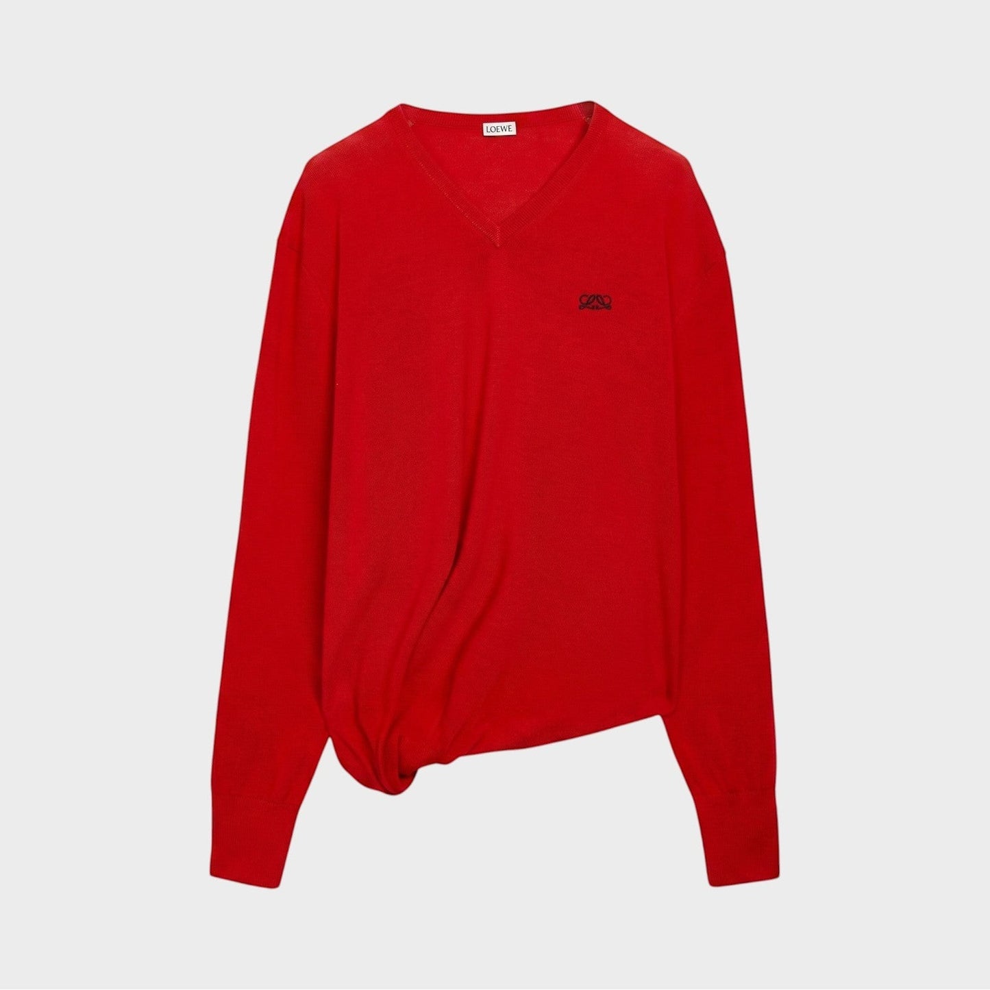 Loewe Asymmetric Draped Sweater