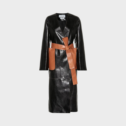 Loewe Long Leather Coat