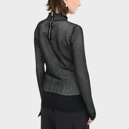 Loewe Double Mesh Turtleneck Top