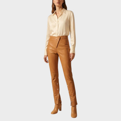 Loewe Stretch Nappa Leather Pants