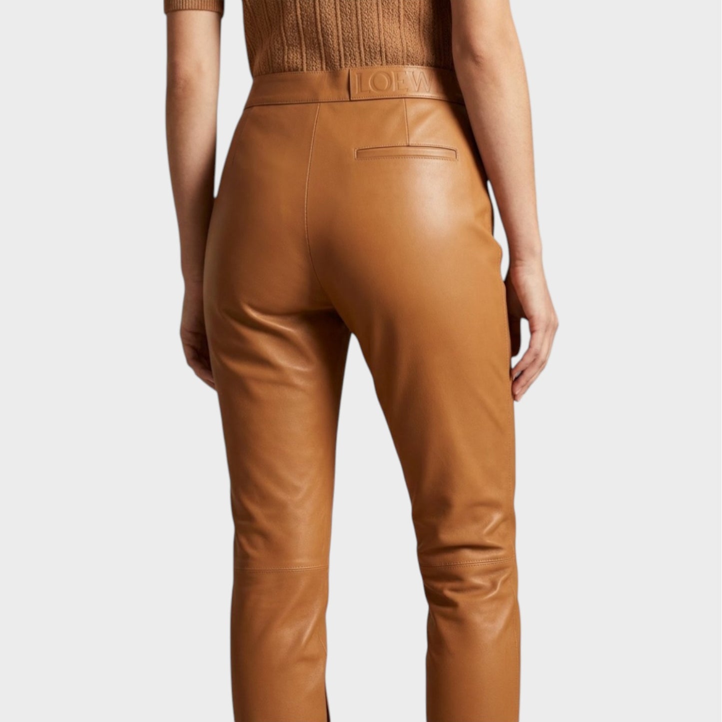 Loewe Stretch Nappa Leather Pants