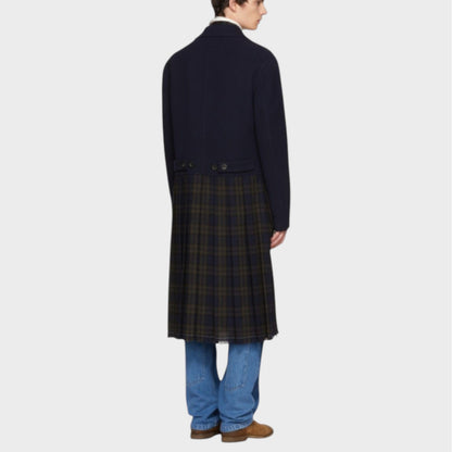 Loewe Checked Long Coat