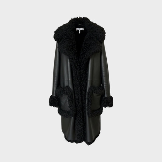 Loewe Shearling Leather Coat