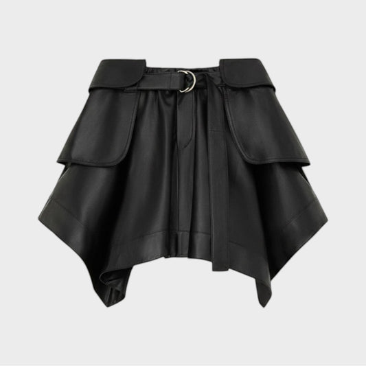 Loewe Lamb Skin Cargo Skirt