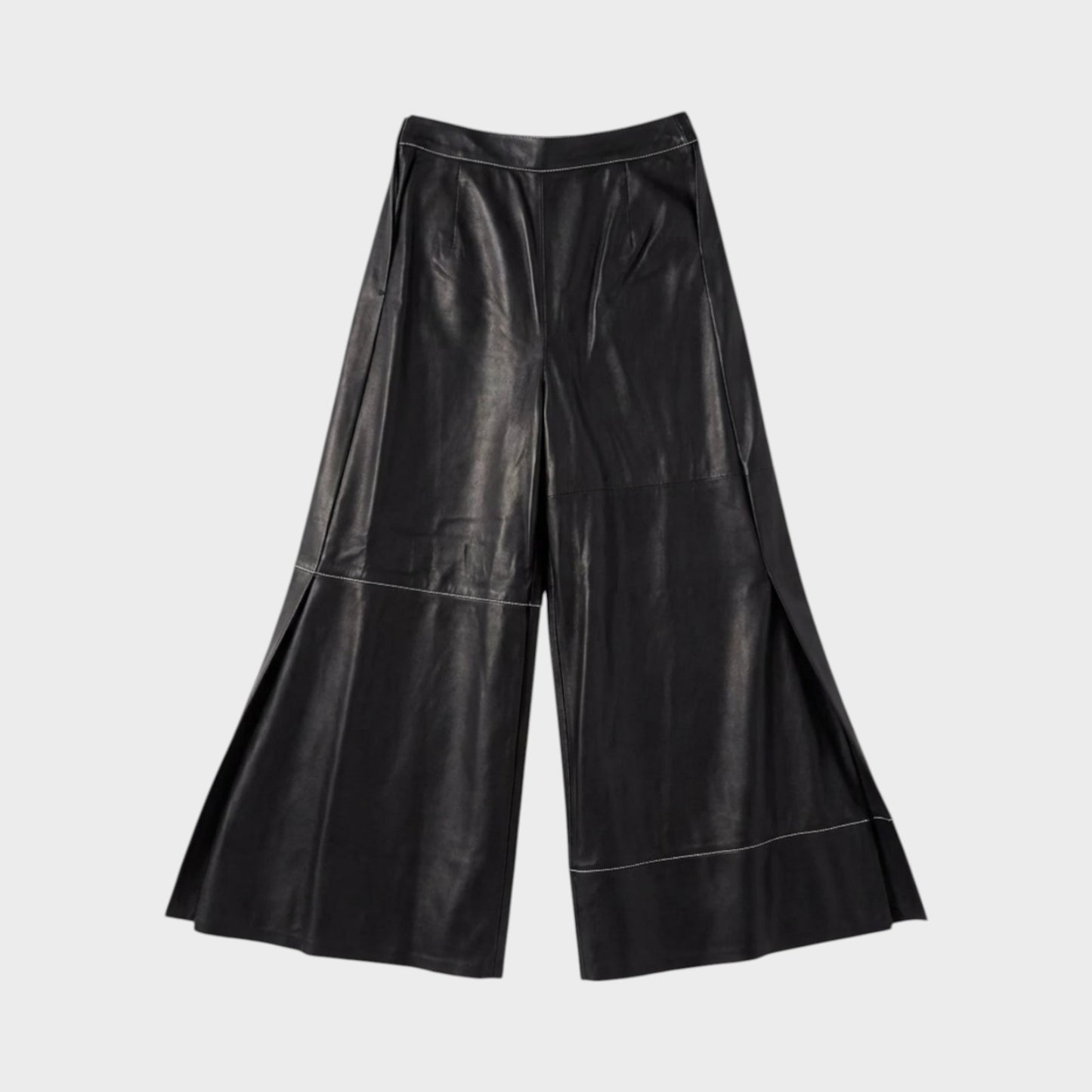 Loewe Culotte Leather Trousers