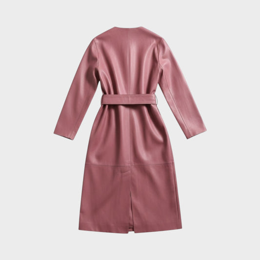 Loewe Lambskin Belted Coat