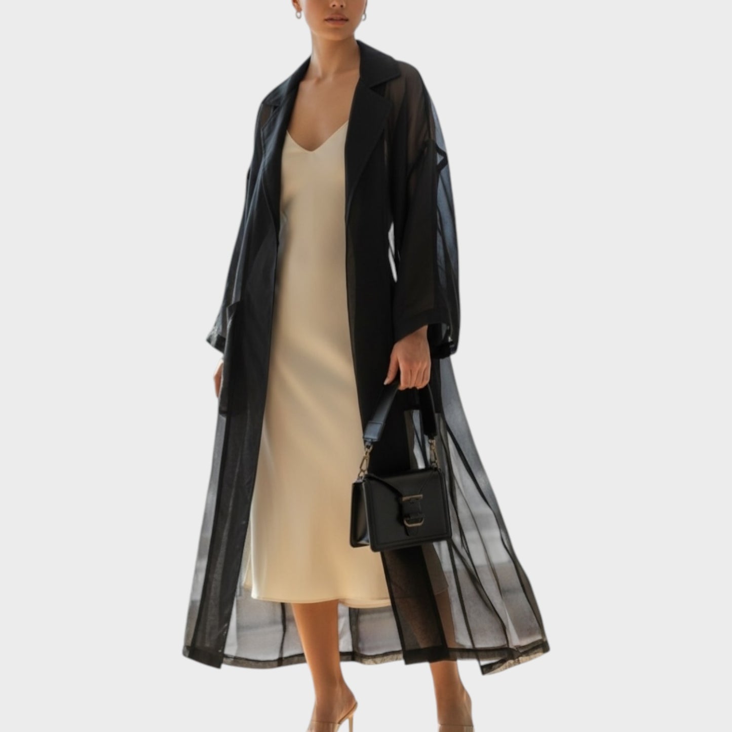 Loewe Linen Organdy Belted Coat