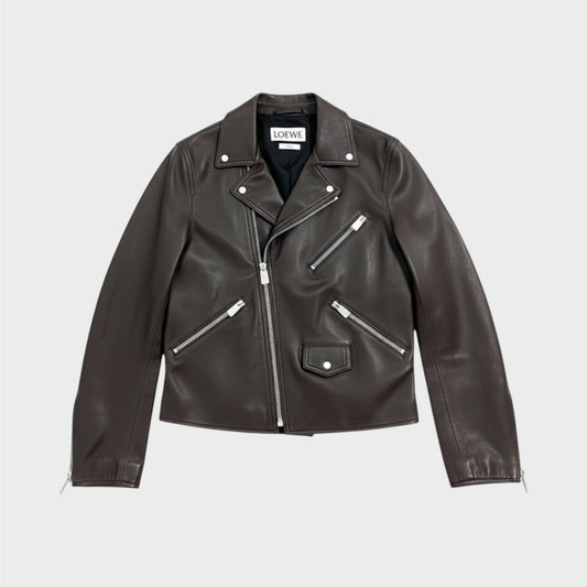 Loewe Leather Biker Jacket