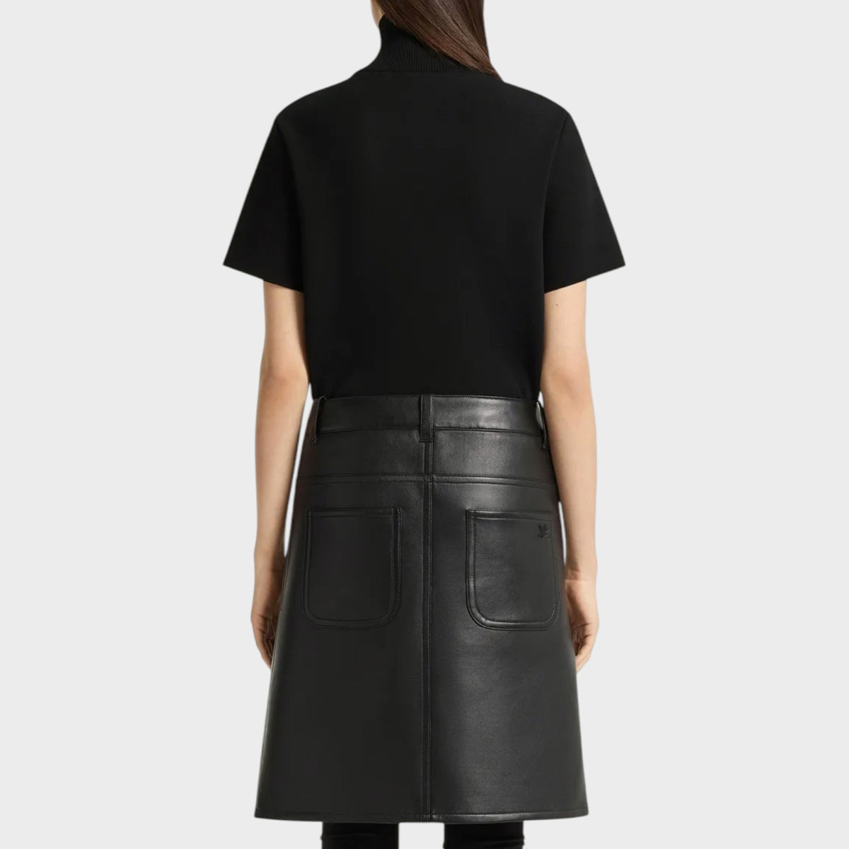 Courrèges Milano Zipped Knit Top