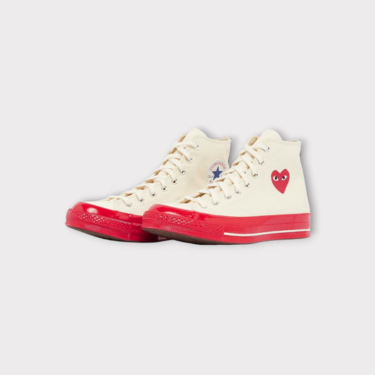 Comme des Garcons Play x Converse Chuck Taylor Hi Top Sneaker