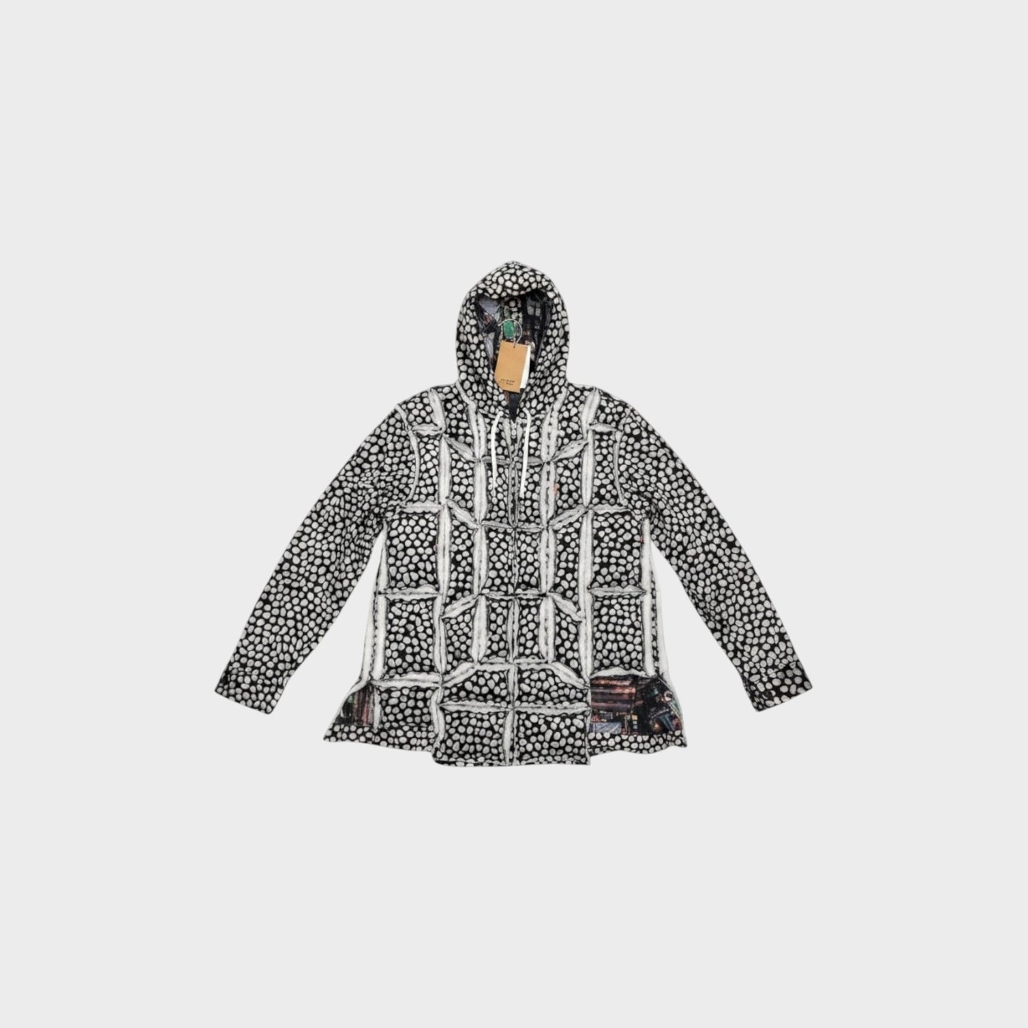 Comme des Garcons Homme Plus Velvet Double Sided Hoodie