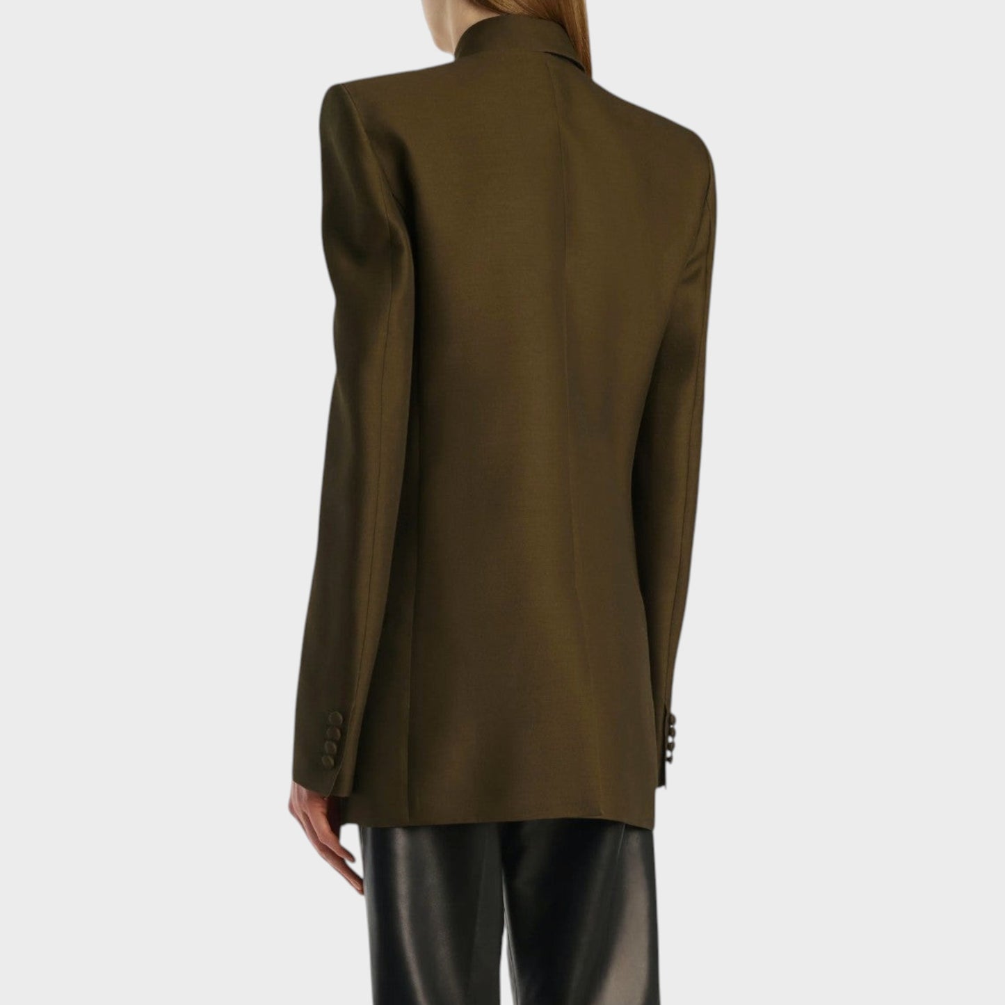 Khaite Armair Wool Structured Cady Jacket