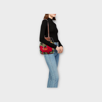 Loewe Duck Embroidered Bucket Bag