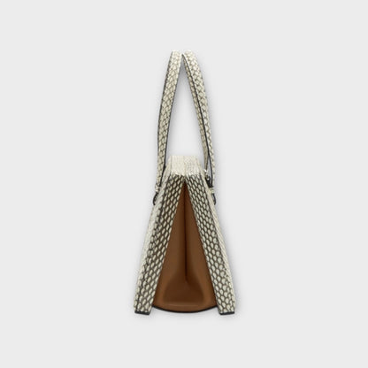 Loewe Python and Lamb Skin Postal Bag
