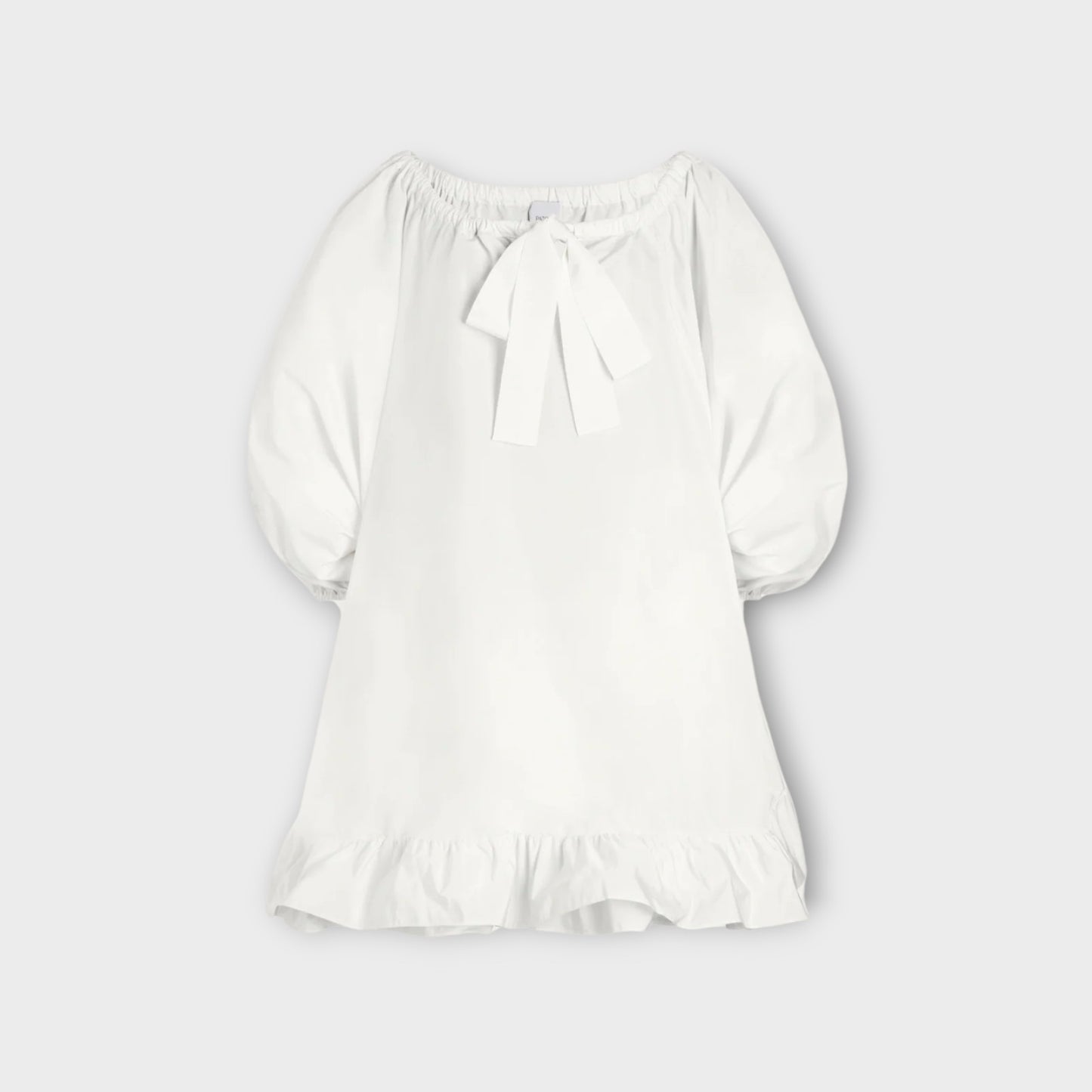 Patou Cotton Ruffle Dress
