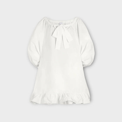 Patou Cotton Ruffle Dress