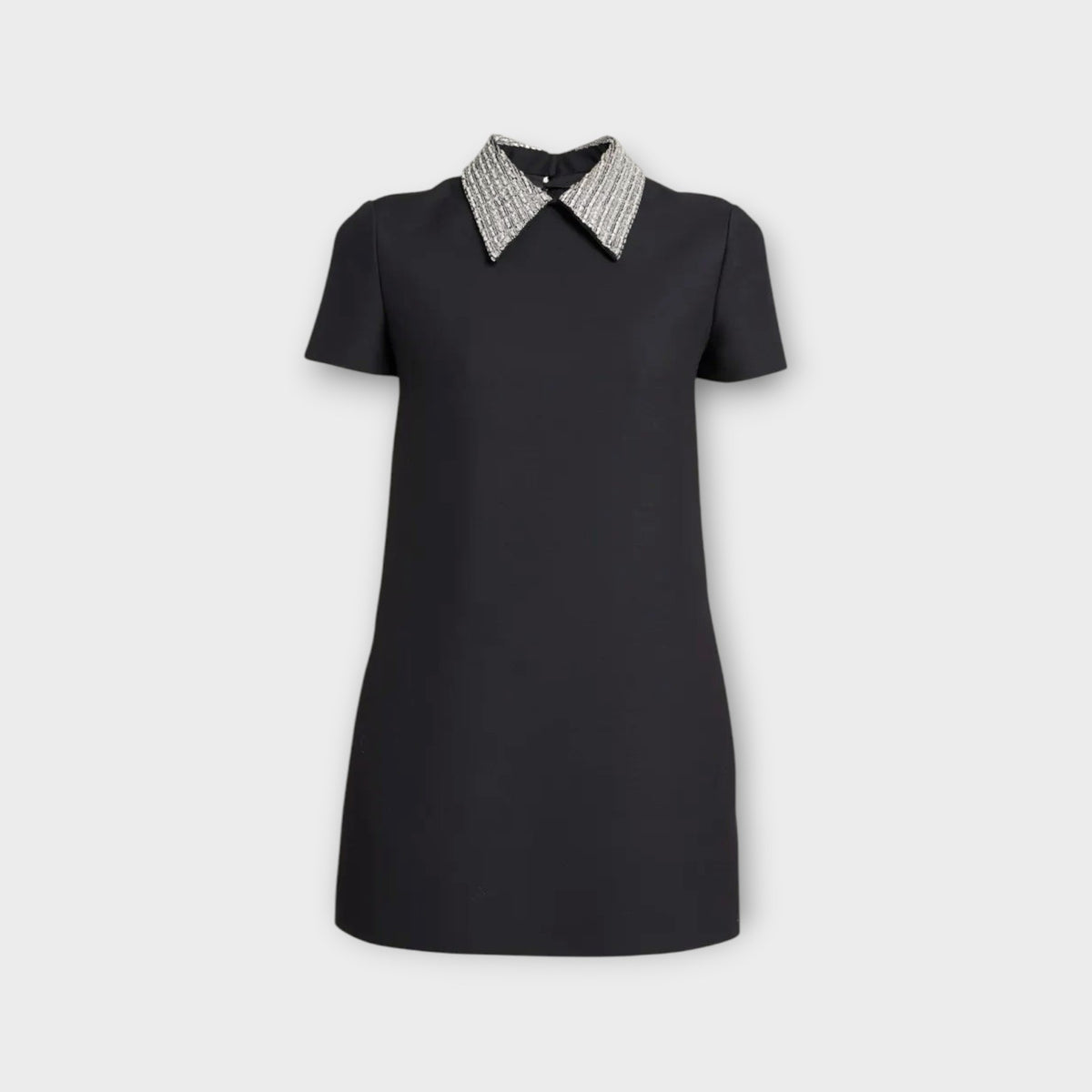 Valentino Wool & Silk Couture Mini Dress