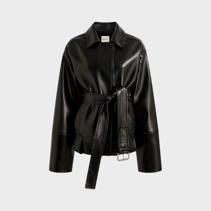 Khaite Alder Nappa Lambskin Jacket