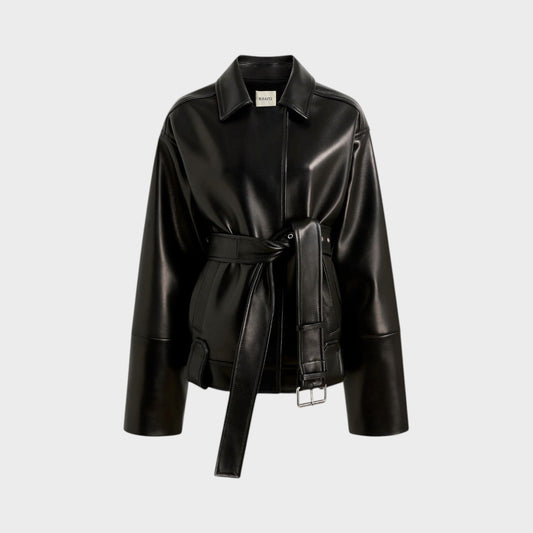 Khaite Alder Nappa Lambskin Jacket