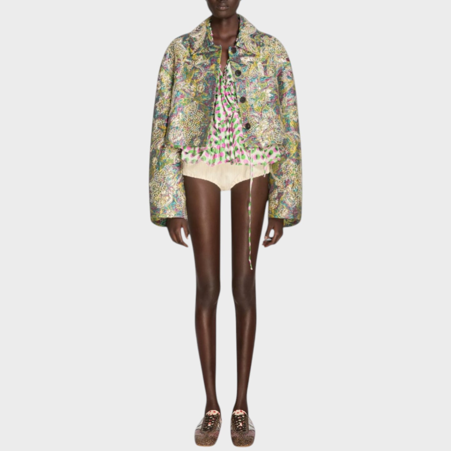 Dries Van Noten Vondero Embroidery Jacket