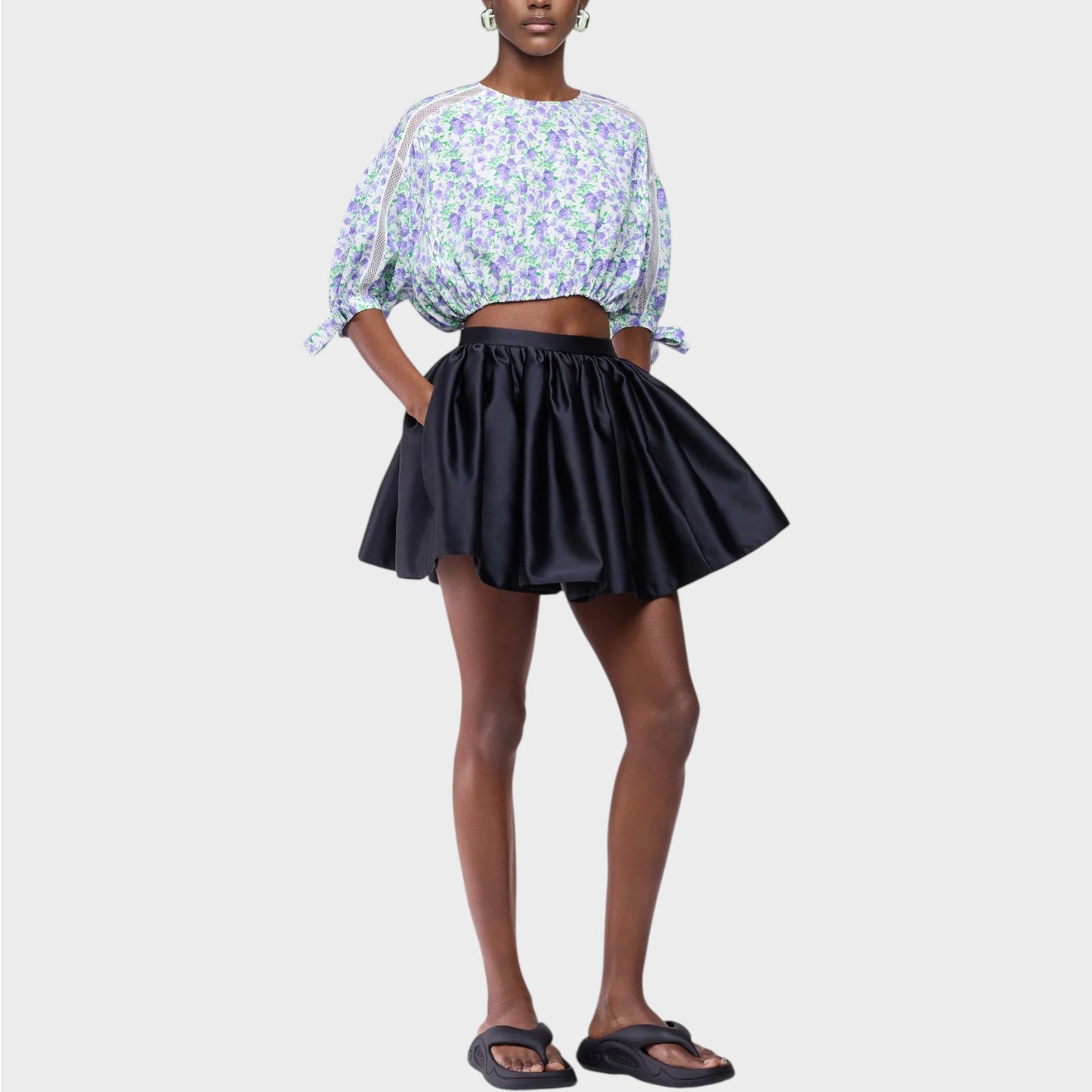 Rabanne Puff Crop Top