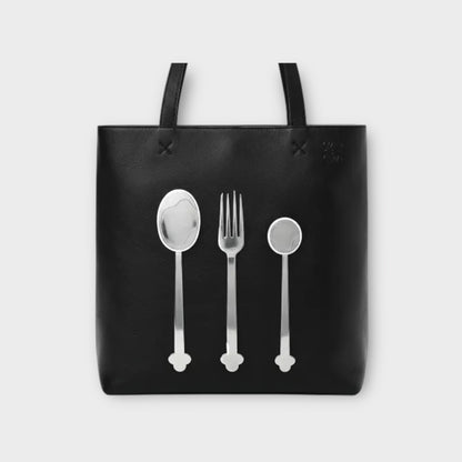 Loewe Spoon Print Tote Bag