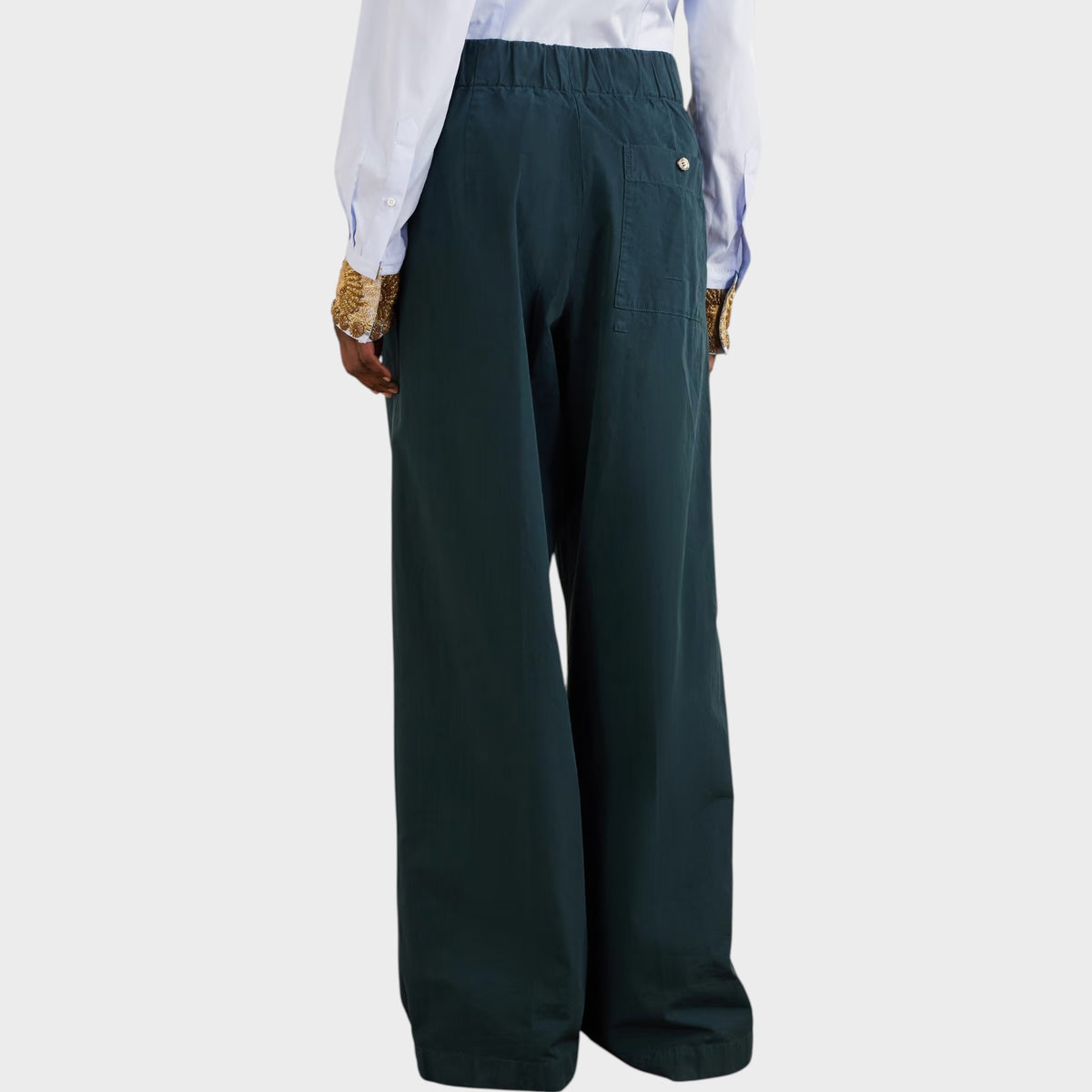 Dries Van Noten Pila Wide Leg Trouser