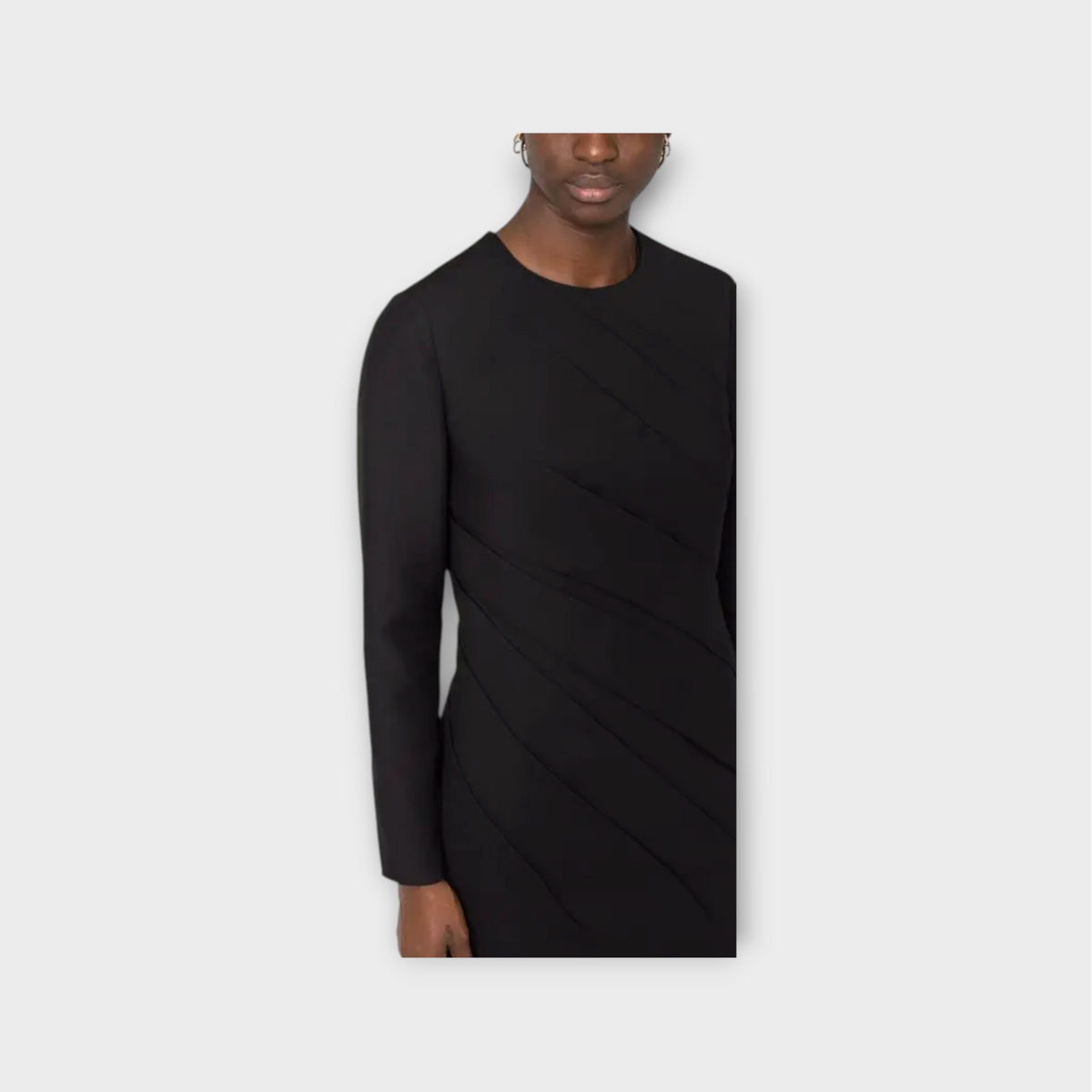 Valentino Wool & Silk Couture Dress