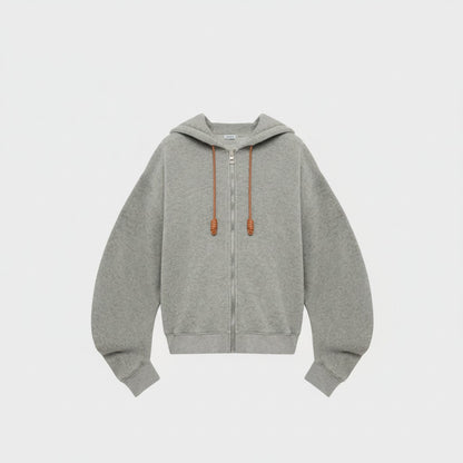 Loewe Flamenco Cashmere Zipped Hoodie