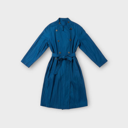 Loewe Pleated Crinkled Trench Coat